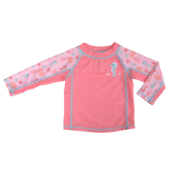 Baby Rashguard Long Sleeved Swim Top - Seahorse - My Little Thieves