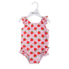 Baby Ruffled One Piece Swimsuit - Strawberry - My Little Thieves