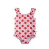 Baby Ruffled One Piece Swimsuit - Strawberry - My Little Thieves