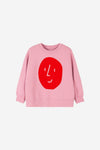 Potato Face Kid’s Sweatshirt - Pink