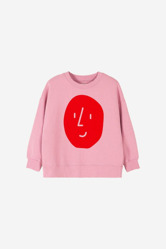 Potato Face Kid’s Sweatshirt - Pink