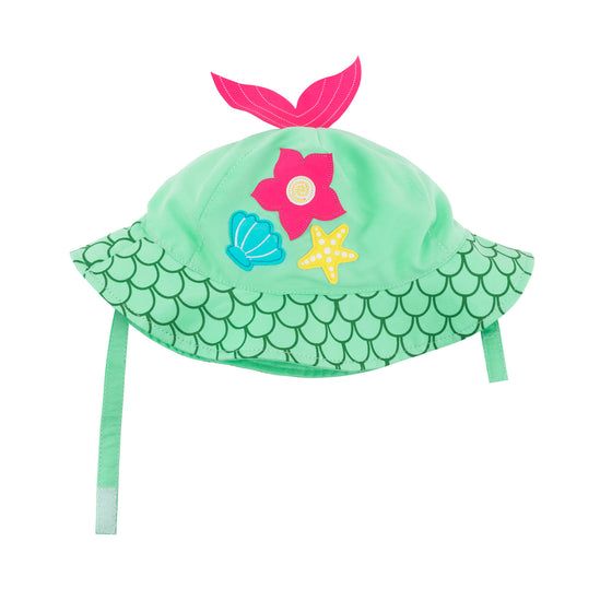 UPF 50+ Sun Hat - Marietta the Mermaid - My Little Thieves