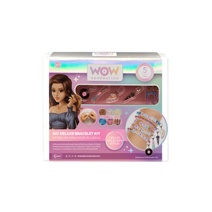 Deluxe DIY Kit with 5 Metal Charms Bracelets - WOW Generation