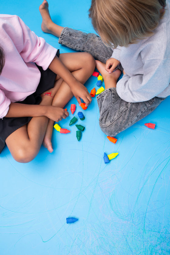 Fingers Crayons