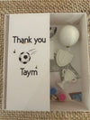 Personalized Plaster Name kit & a 3D character Party Favor