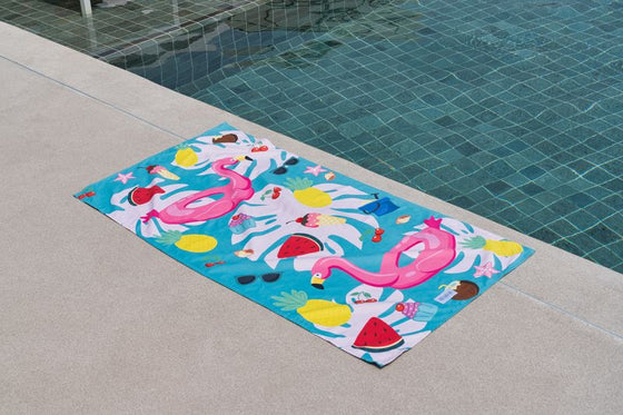 Flamingo Fiesta Kids Beach Towels