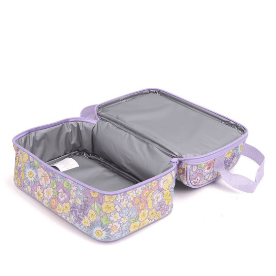 Personalised Enchanted Floral Double-Decker Lunch bag