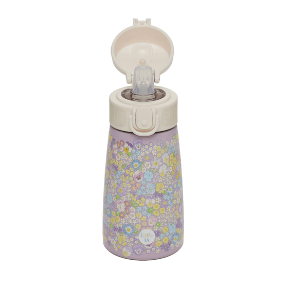 Personalised Enchanted Floral Stainless Steel Water Bottle, 350 ML