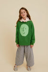 Potato Face Kid’s Sweatshirt - Green