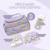 Personalised Enchanted Floral Double-Decker Lunch bag