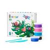 Bugs Set-Colourful Modeling Kids-Air Dry Clay Kit 15 cans and Sculpting Tools with Fun Interactive Instructions App - My Little Thieves