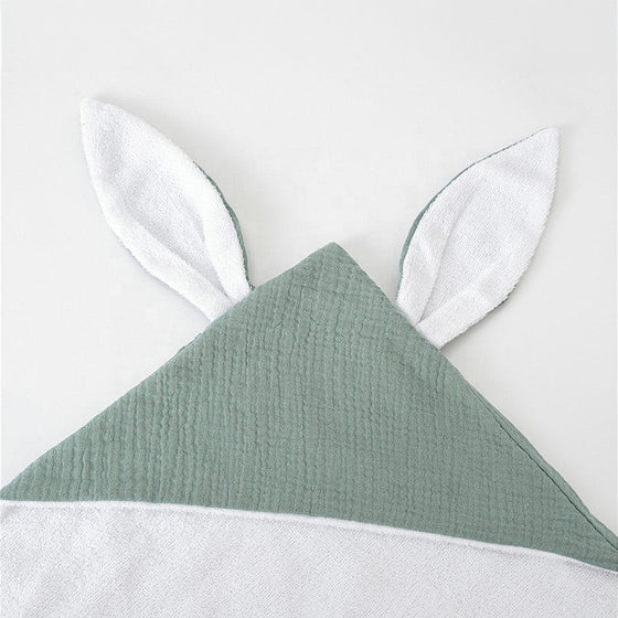 Personalized Bunny Hooded Towel