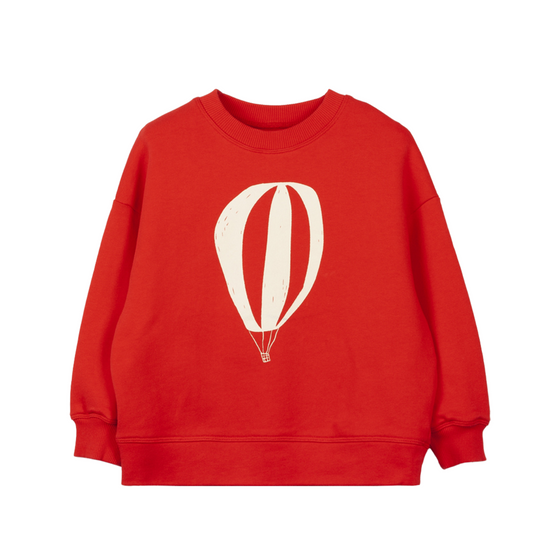 Hot Air Balloon Kid’s Sweatshirt - Red