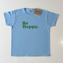  Be Happy Blue Kids T-shirt