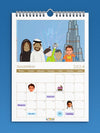 I'm a Hero Personalized Wall Academic Calendar - I'm a Hero in Dubai from Sep 24 to Aug 25