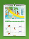 I'm a Hero Personalized Wall Academic Calendar - I'm a Hero in Dubai from Sep 24 to Aug 25