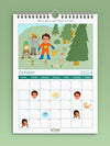 I'm a Hero Personalized Wall Academic Calendar - I'm a Hero in Dubai from Sep 24 to Aug 25