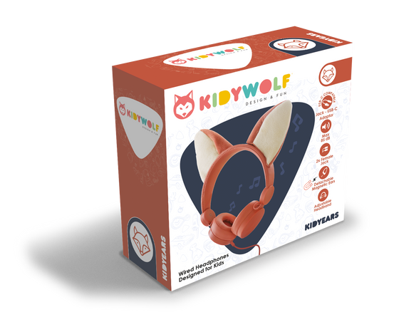 KIDYEARS Headset - Fox