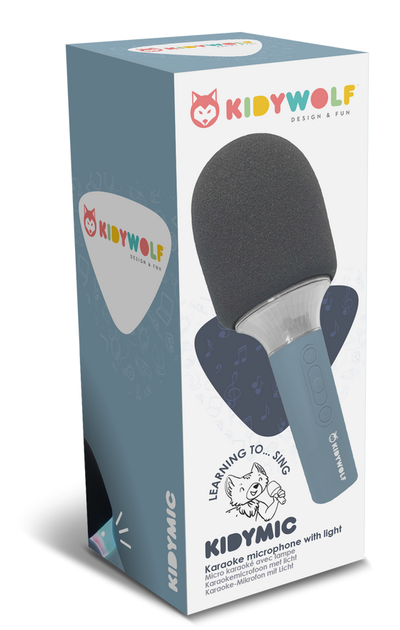 KIDYMIC Karaoke Microphone - Blue