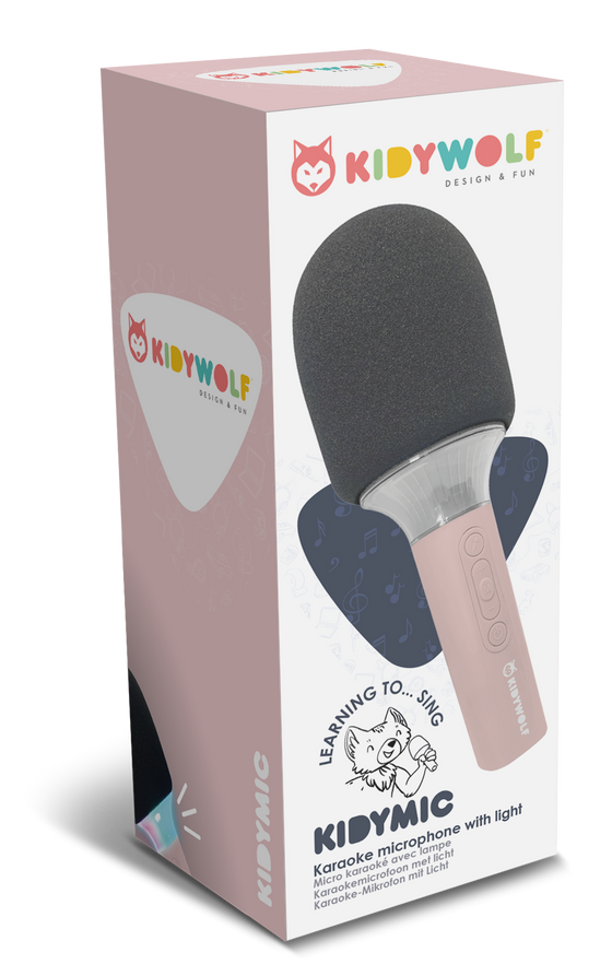 KIDYMIC Karaoke Microphone - Pink