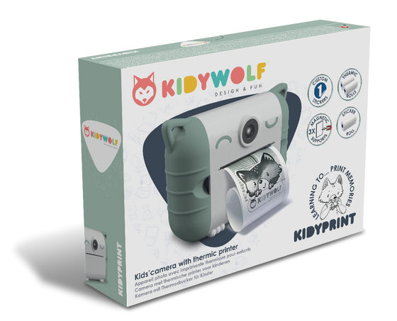 KIDYPRINT Thermal Printing Camera - Green