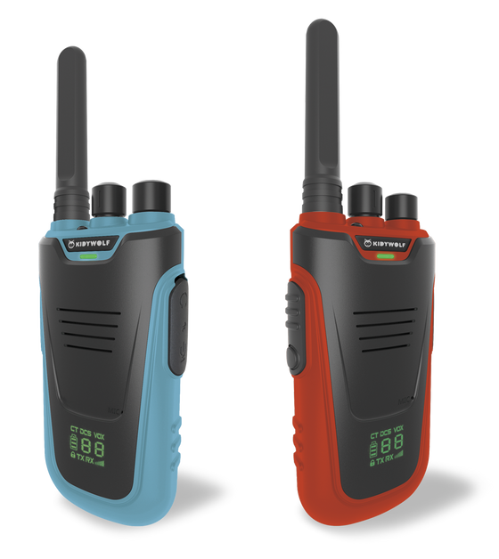 KIDYTALK Walkie Talkie - Blue/Red