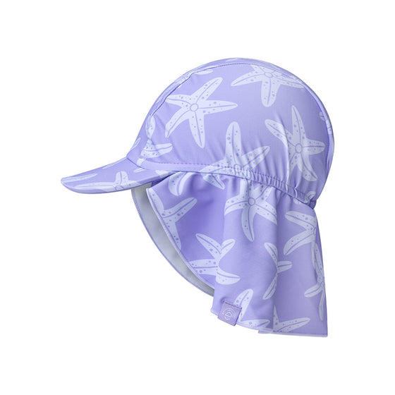 Lila Sea Stars Baby Sun Swim Hats