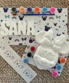 Personalized Plaster Name Kit + Big Character Party Favor