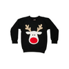 Red Nose Black Sweatshirt