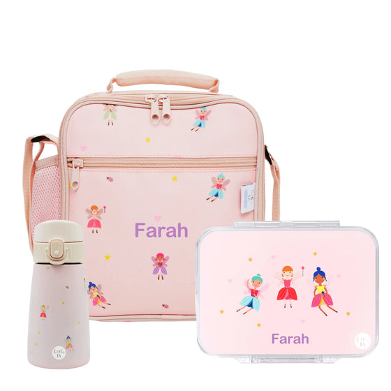 Personalised Magical Fairy Lunchtime Essentials 3-Piece Set