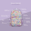 Personalised Enchanted Floral Kids Backpack