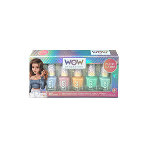 Wow Generation Nail Polish Pack - Set of 5 Vibrant Colors