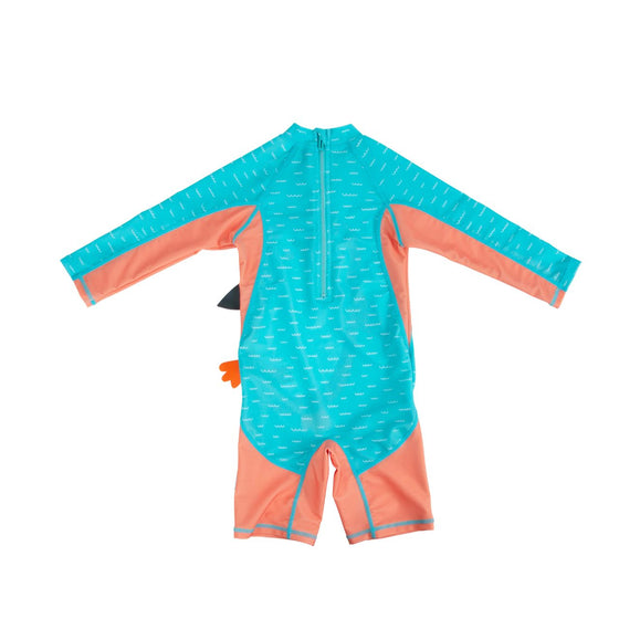 Baby/Toddler Rashguard One Piece Swimsuit - Penguin - My Little Thieves