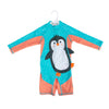 Baby/Toddler Rashguard One Piece Swimsuit - Penguin - My Little Thieves