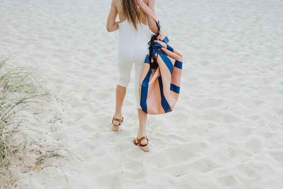 Outdoor Storage bag - Mokka Stripes