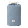 Organic Soft Baby Play Mat and Storage Bag – Dusty Blue