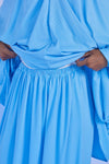 Adult Prayer Blue Veil & Skirt Prayer Clothes - Set 2 Pieces