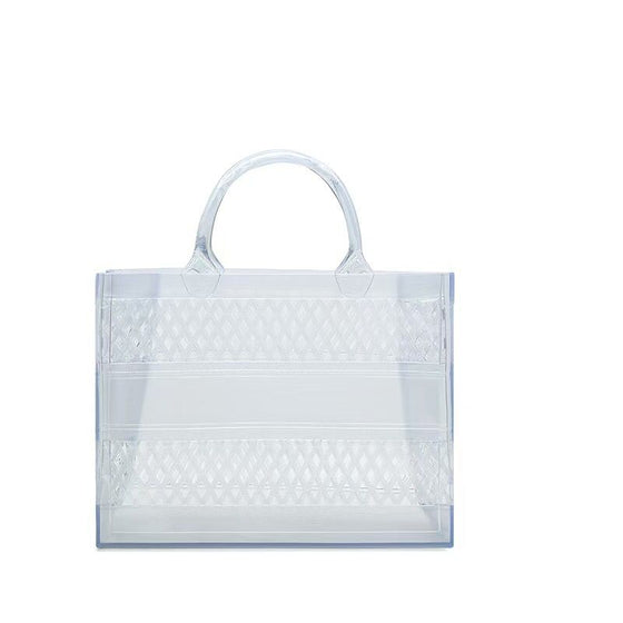 Personalized Clear Jelly Beach Bag