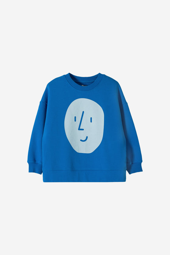 Potato Face Kid’s Sweatshirt - Blue