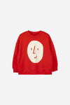 Potato Face Kid’s Sweatshirt - Red