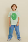 Potato Face Kid’s T-shirt - Light Green