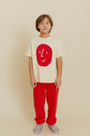 Potato Face Kid’s T-shirt - Light Yellow