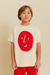 Potato Face Kid’s T-shirt - Light Yellow