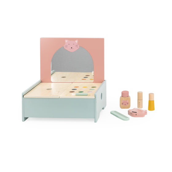 Wooden make-up table