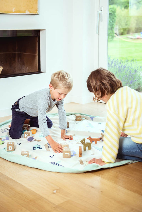 Toy Storage bag – Animal letters