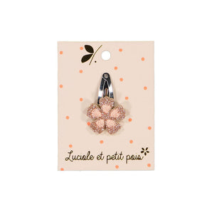 Mini Flower Hair Clip - Sparkle & Elegance