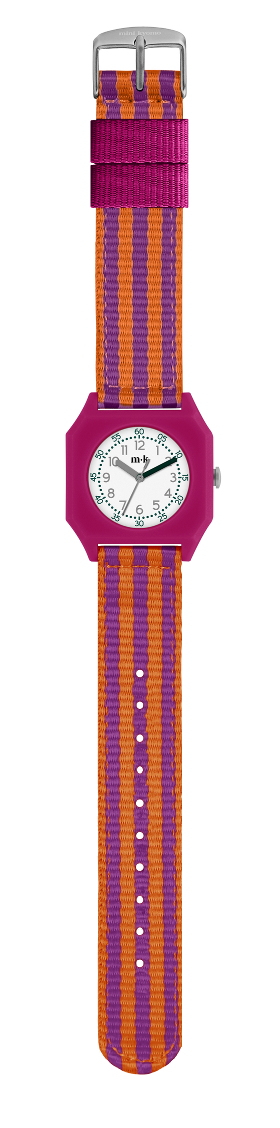 Mini Kyomo Ruby Papaya Eco Friendly Kids Watch- Fushia & Orange