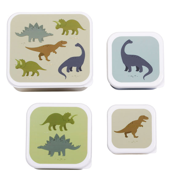 Lunch and Snack Box Set - Dinosaurs - My Little Thieves