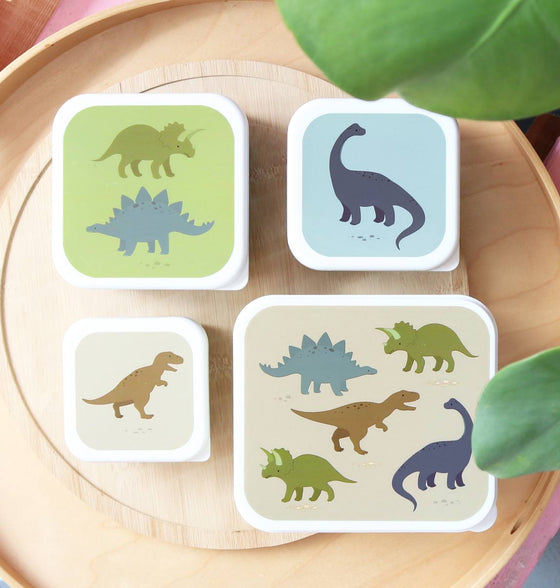 Lunch and Snack Box Set - Dinosaurs - My Little Thieves