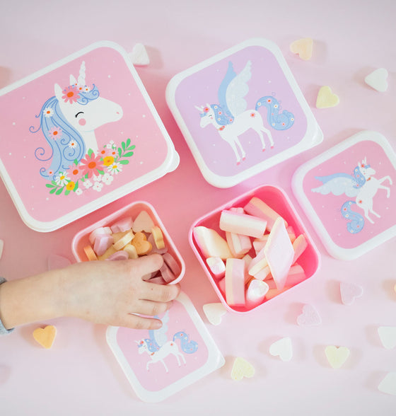 Lunch & Snack Box Set - Unicorn - My Little Thieves